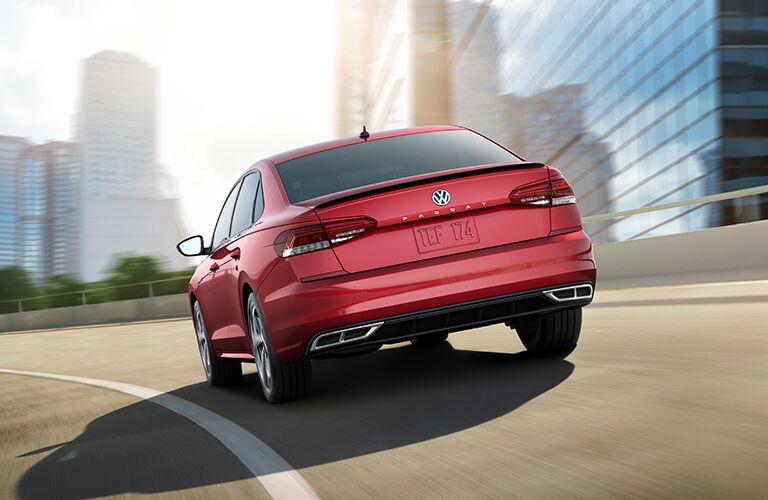 2020 Volkswagen Passat Rear View