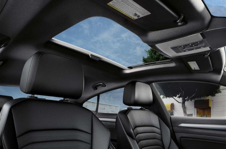 2020 Volkswagen Arteon interior sunroof view
