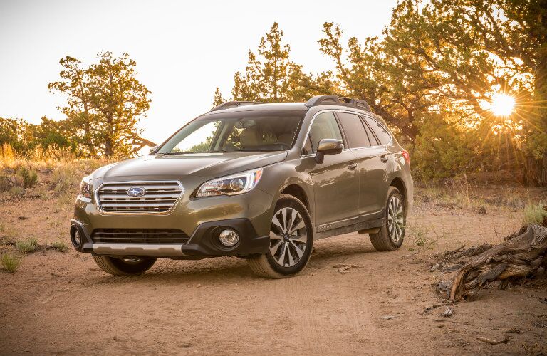 new Subaru Outback exterior front grille lights wheels