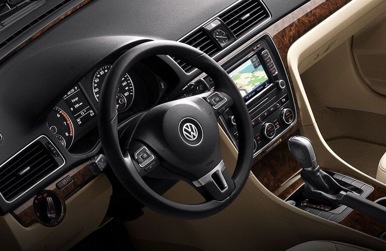 2015 Volkswagen Passat in The Woodlands TX interior features Volkswagen of The Woodlands