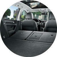 2017 Volkswagen Golf SportWagen Cargo Space