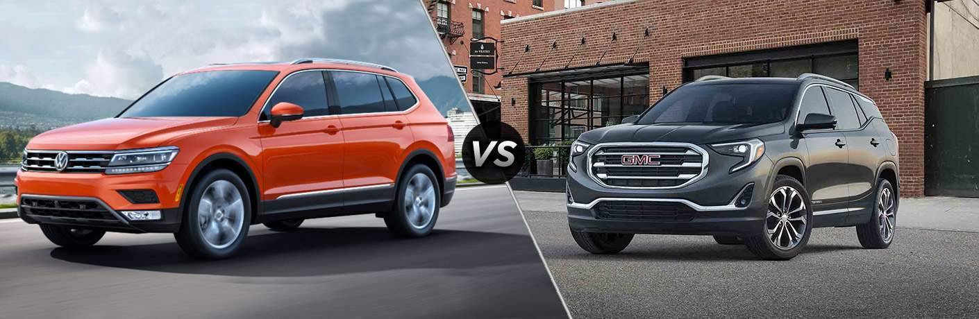 2018 Volkswagen Tiguan vs 2018 GMC Terrain