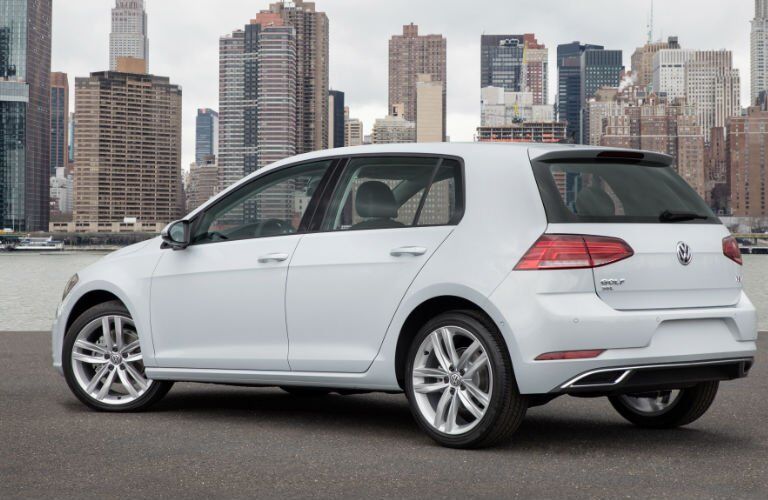 2018 Volkswagen Golf Exterior Rear Profile