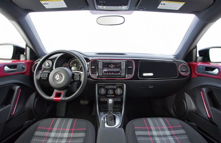 Pink interior a limited edition option for 2017 VW Beetle in Spartanburg, SC