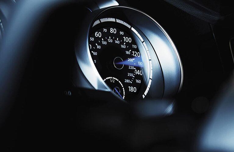 2017 Volkswagen Golf R Speedometer