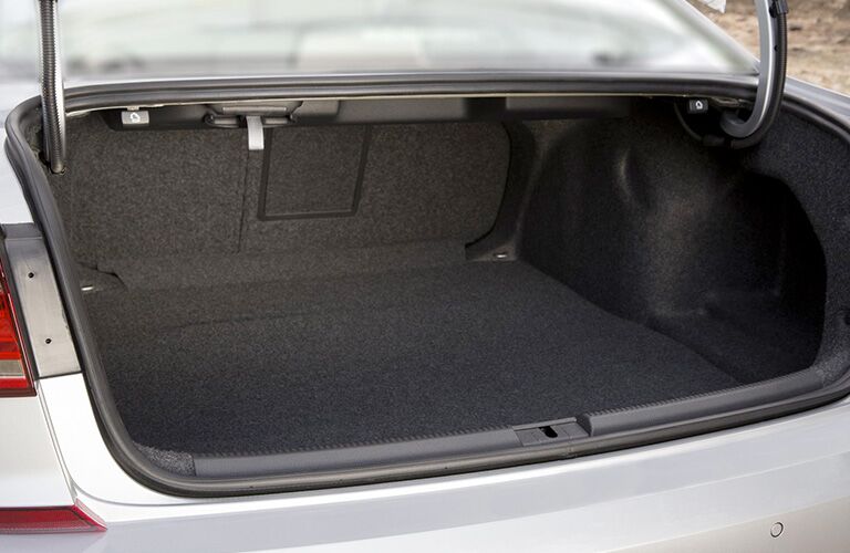 volkswagen passat trunk space