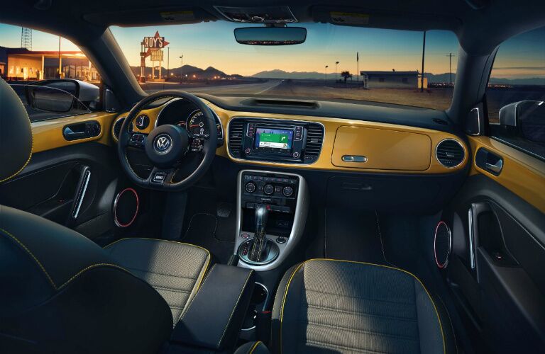 2017 Volkswagen Beetle interior front