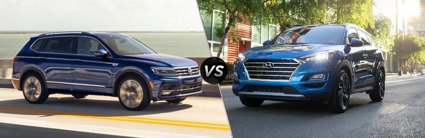 21 Volkswagen Tiguan Vs 21 Hyundai Tucson