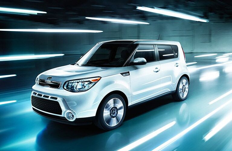 Kia Soul Exterior View in White