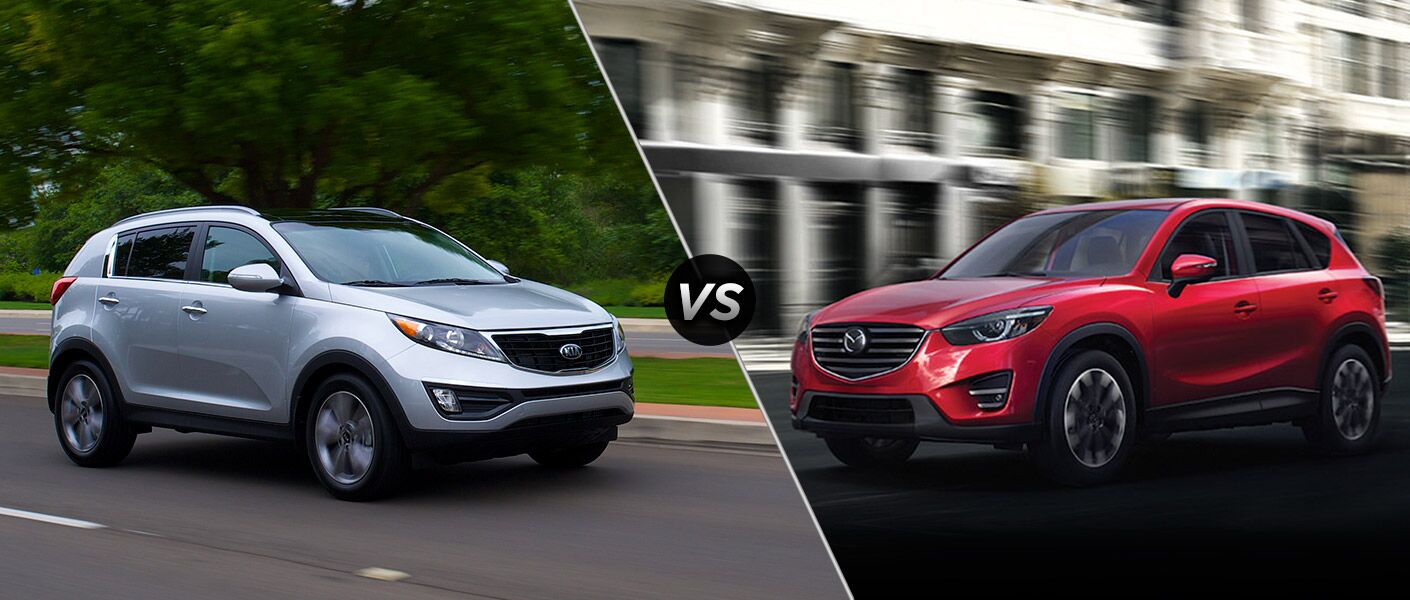 2016 Kia Sportage Vs 2016 Mazda Cx 5