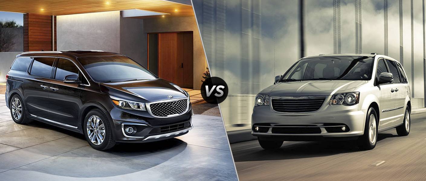 2016 Sedona vs 2016 Chrysler Town & Country