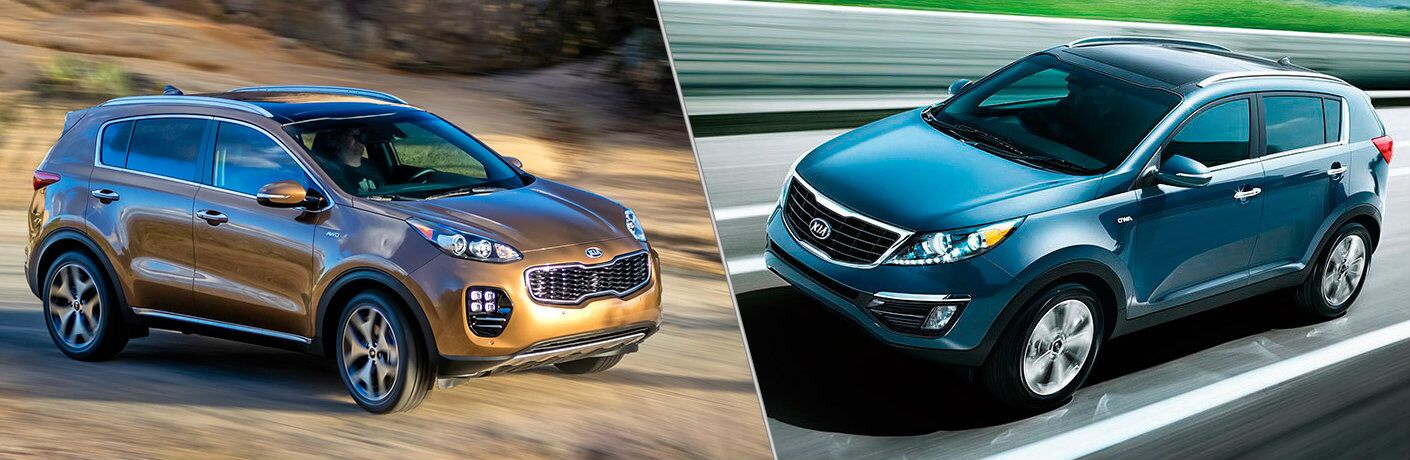 2017 Kia Sportage Vs 2016