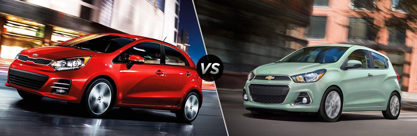 2017 Kia Rio vs. 2017 Chevy Spark