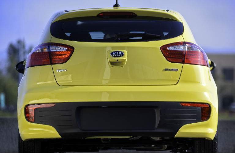 The wide hatchback of the 2017 Rio makes loading cargo easier