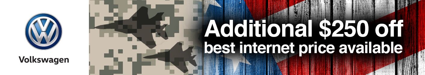 Military Discount - Antelope Valley Volkswagen