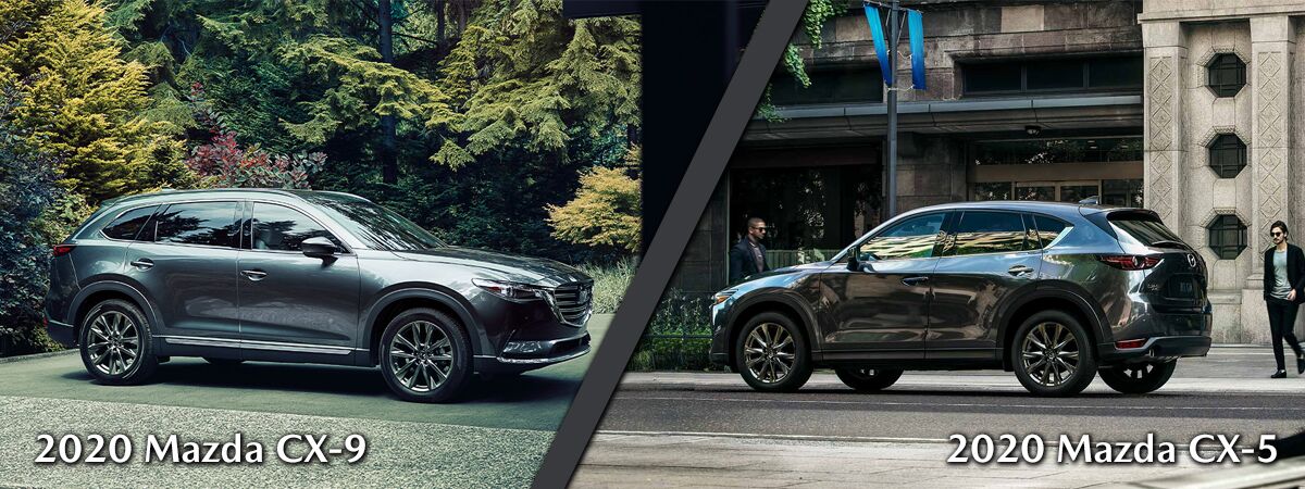2020 Mazda CX-9 vs 2020 Mazda CX-5 Henderson