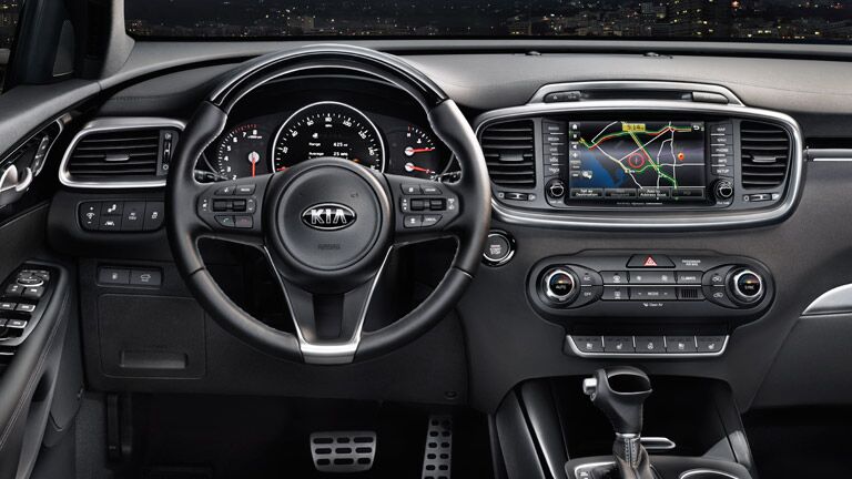 Interior View of 2016 Kia Sorento in High Point NC