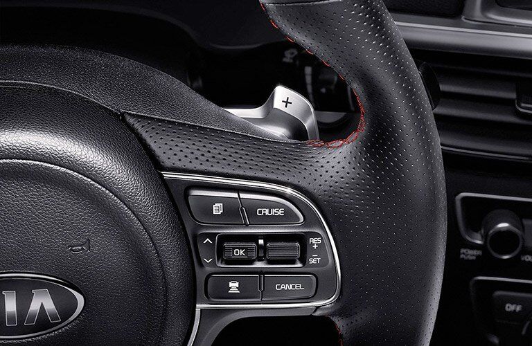 2017 Kia Optima steering wheel mounted controls