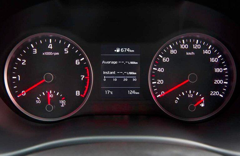 2017 Kia Rio gauge cluster
