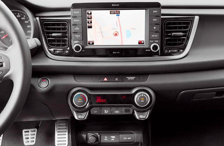 2017 Kia Rio infotainment system