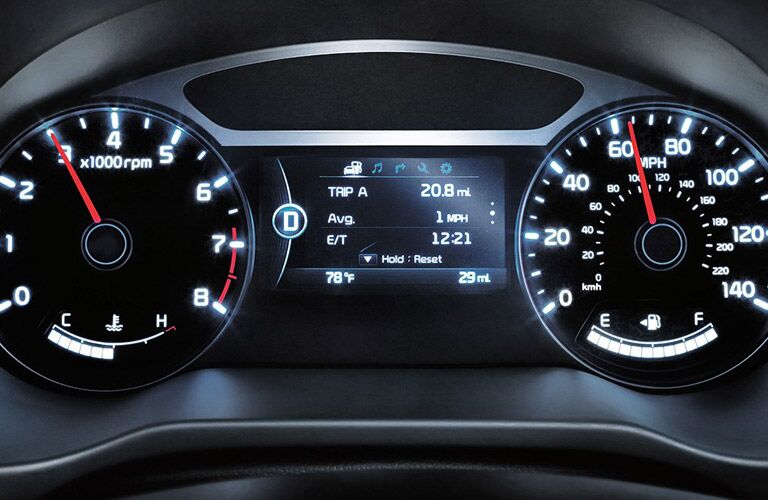 2017 Kia Soul gauge cluster