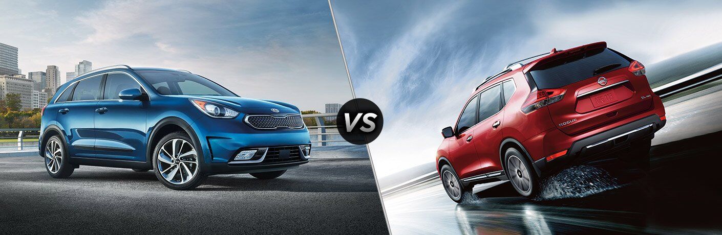 2017 Kia Niro vs 2017 Nissan Rogue Hybrid 2017 Kia Niro vs 2017 Nissan Rogue Hybrid