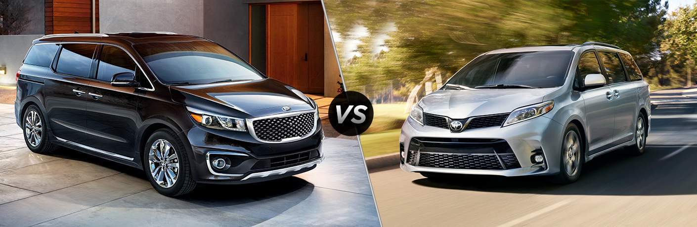 2018 Kia Sedona vs 2018 Toyota Sienna