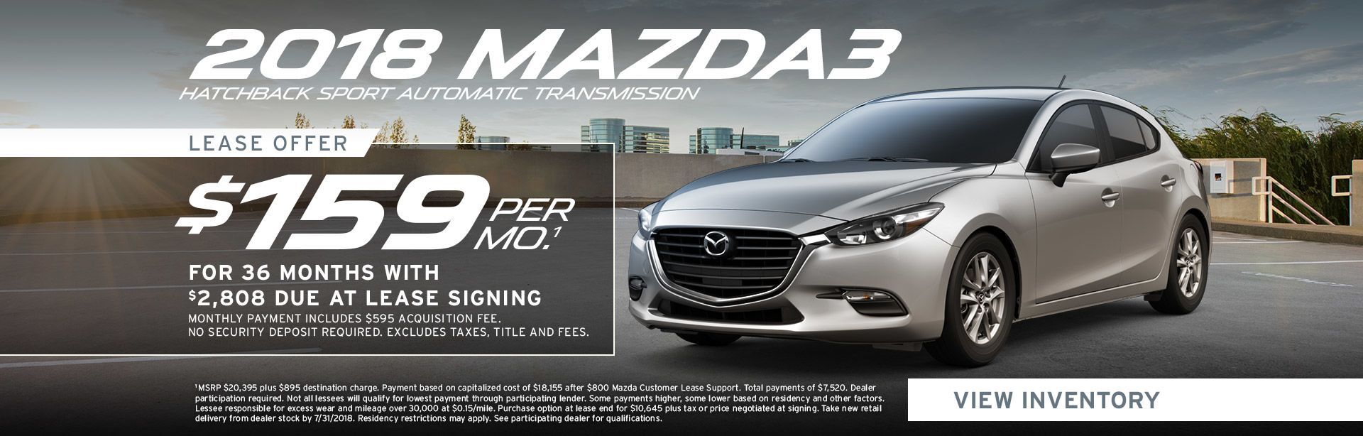 Mazda 3 Hatchback Specials