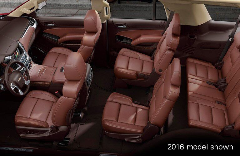 2017 Chevrolet Tahoe full interior passenger space