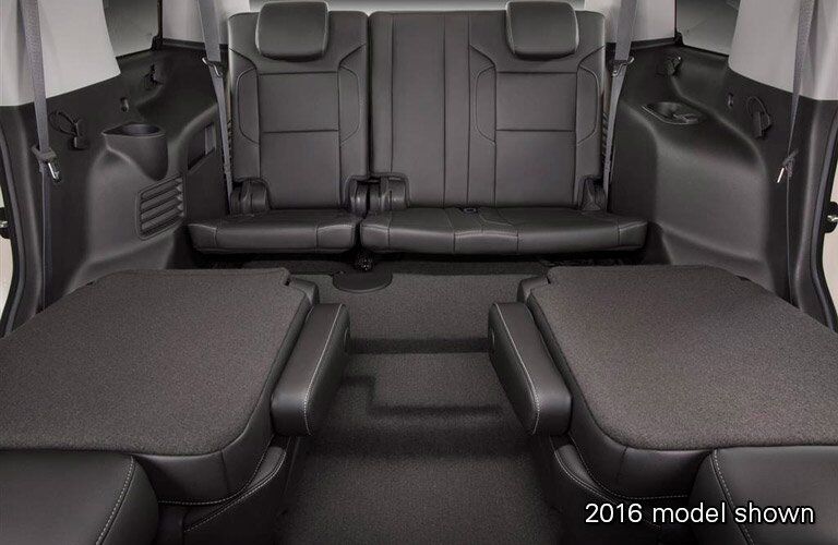 2017 Chevrolet Tahoe full interior cargo space