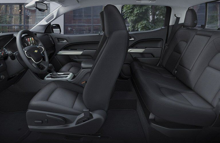 2017 Chevrolet Colorado full interior passenger space