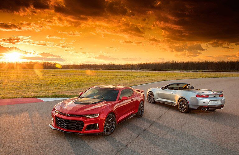 2017 Chevrolet Camaro and Chevy Camaro Convertible full exterior