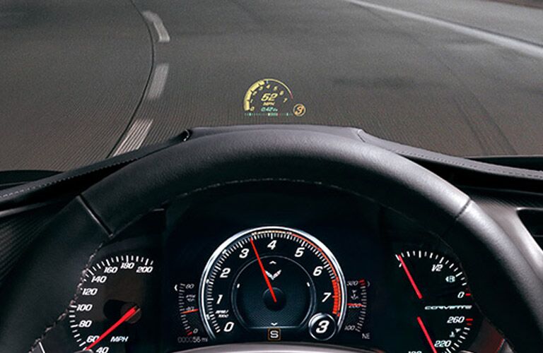 2017 Chevrolet Corvette front interior driver dash