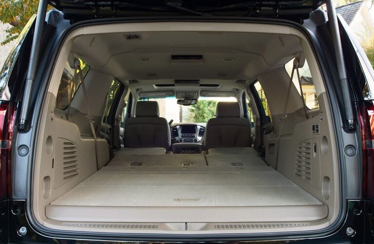 2017 Chevrolet Suburban rear interior cargo capacity