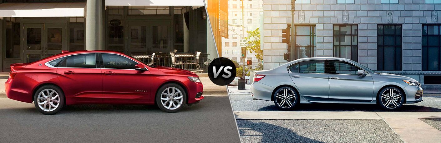 2017 Chevrolet Impala vs 2017 Honda Accord