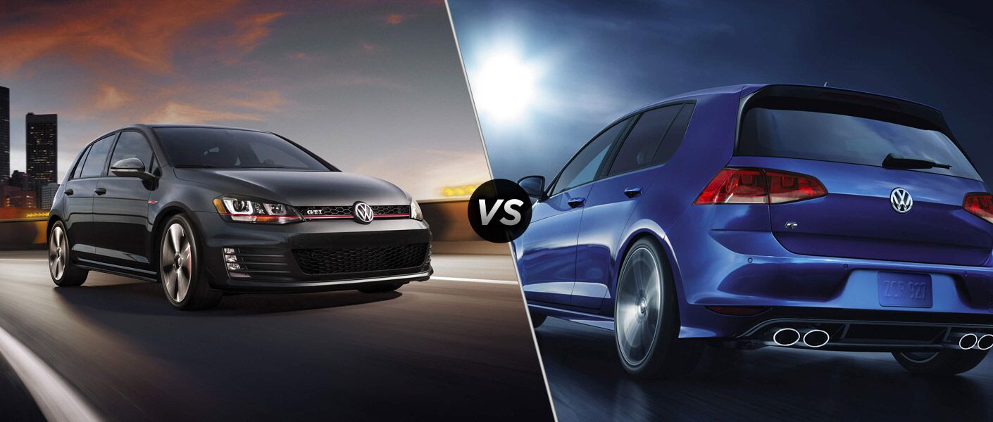 2015 Volkswagen Golf GTI vs 2015 Volkswagen Golf R