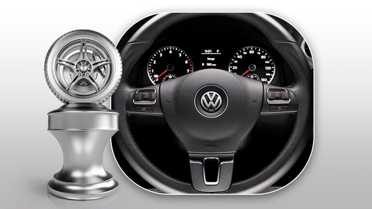 2016 Volkswagen Tiguan Multi-Function Steering Wheel
