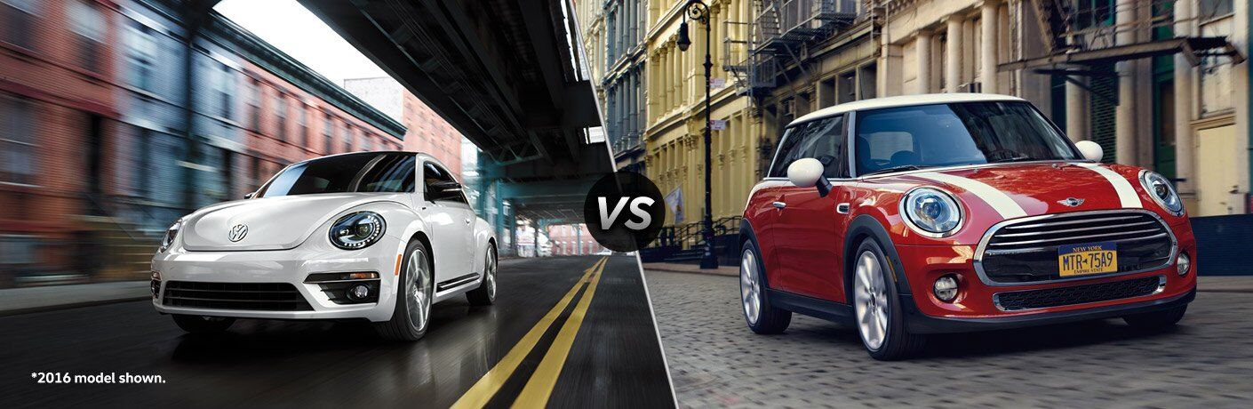 2017 Volkswagen Beetle Vs 2017 Mini Cooper