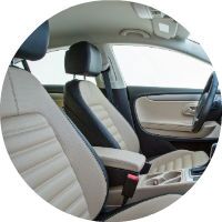 2016 Volkswagen CC Two Tone Leatherette Upholstery