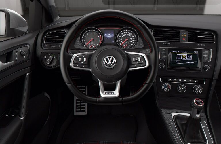 Intuitive controls make driving the 2015 Golf GTI Glendale CA fun and easy