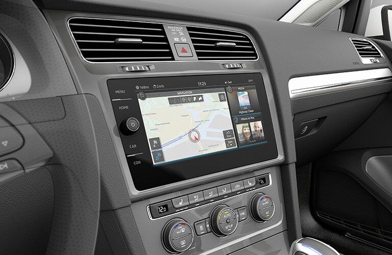 2017 Volkswagen e-Golf navigation