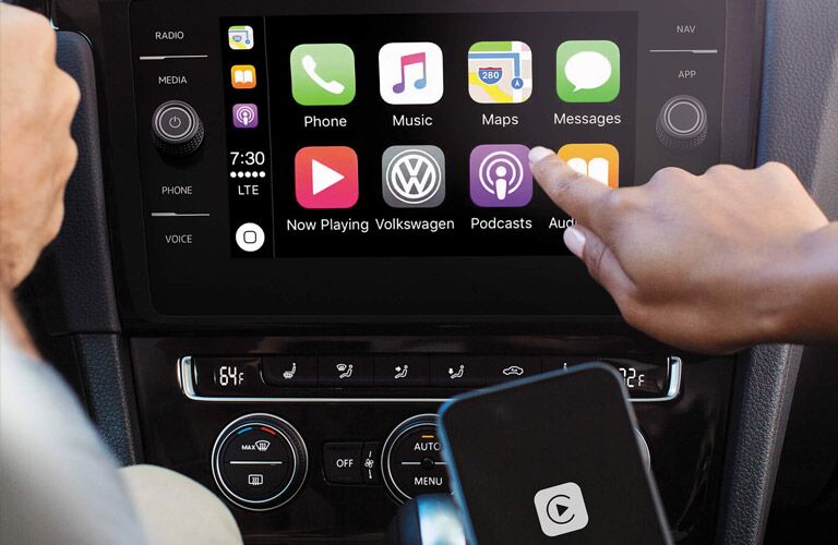 app connection in a 2019 Volkswagen Golf GTI
