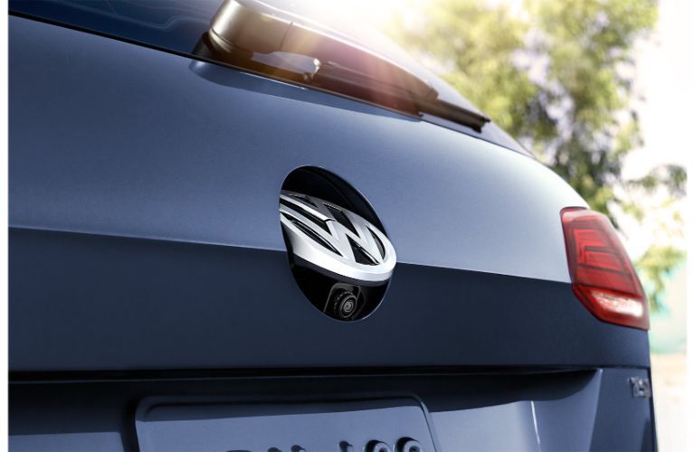 rear close up of a Volkswagen Golf SportWagen