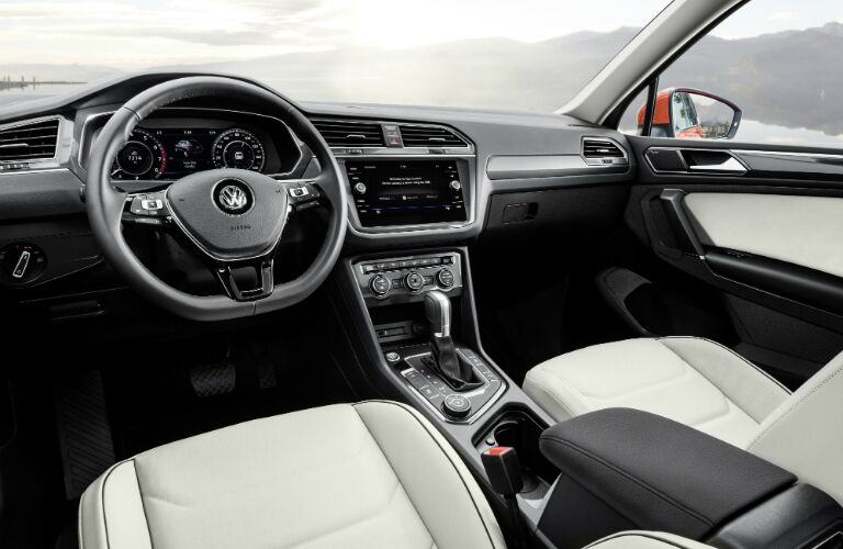Interior of the 2018 Tiguan