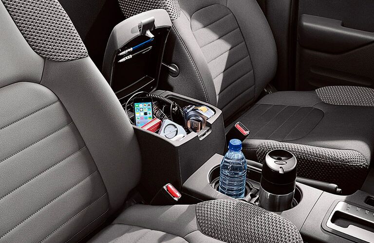 2017 Nissan Frontier Center Console Storage