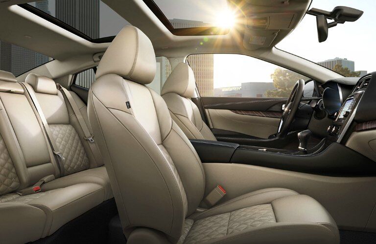 2017 Nissan Maxima Interior in Cream View of Seats