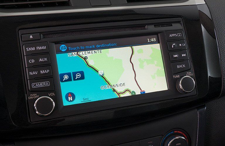 2017 Nissan Sentra navigation