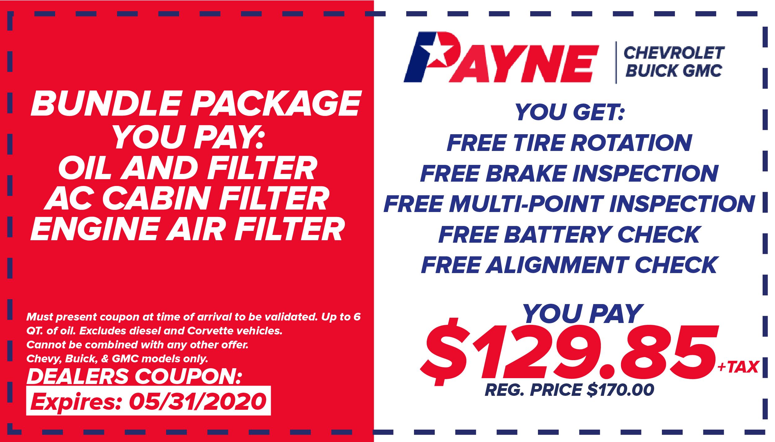 Service Specials Weslaco Tx