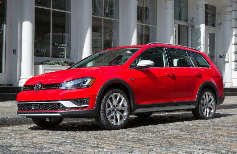2017 VW Golf Alltrack wheels