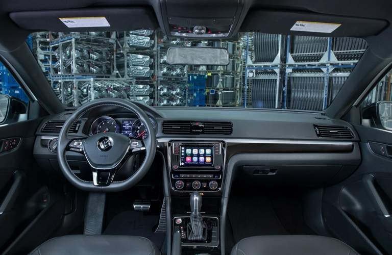 Front interior of 2018 Volkswagen Passat GT